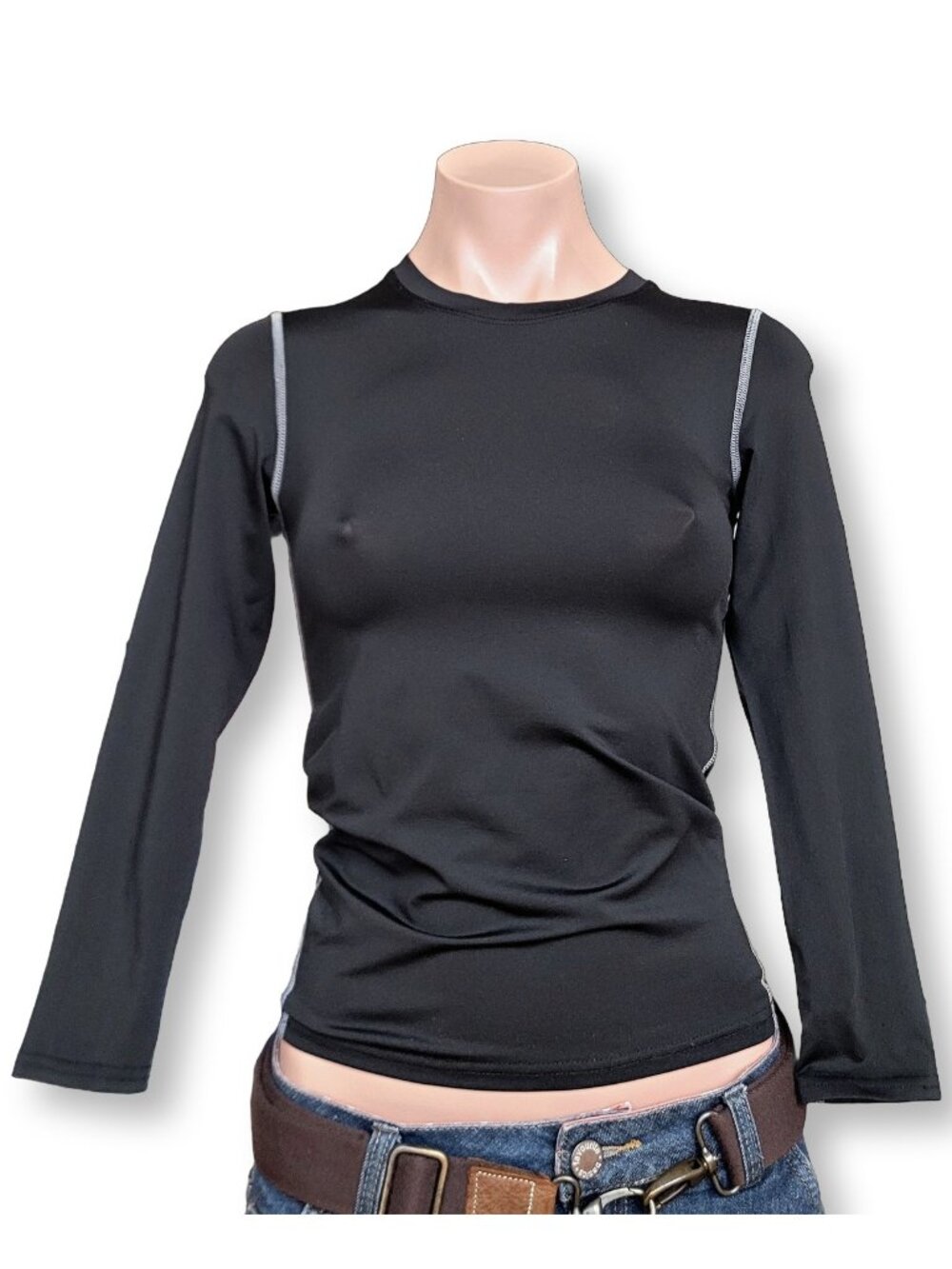 3/4 Sleeve Rash Guard Swim Top Athletic Beachwear Sun Shirt (Kids 10)
